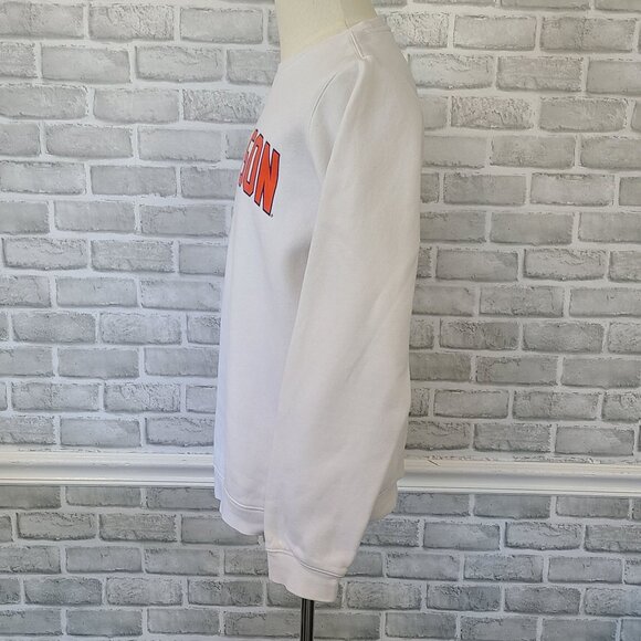 Nike White Clemson Tigers Club Fleece Sweatshirt Mens Med Collegiate Athletic - Picture 3 of 7